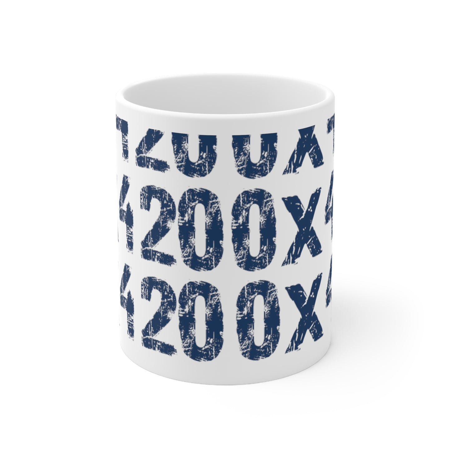 Nifty Fan Art COQ INU Navy Ceramic Mug 11oz