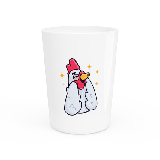 Shot Glass on White (0x420 COQ INU Store) #Feels Good By Gravy