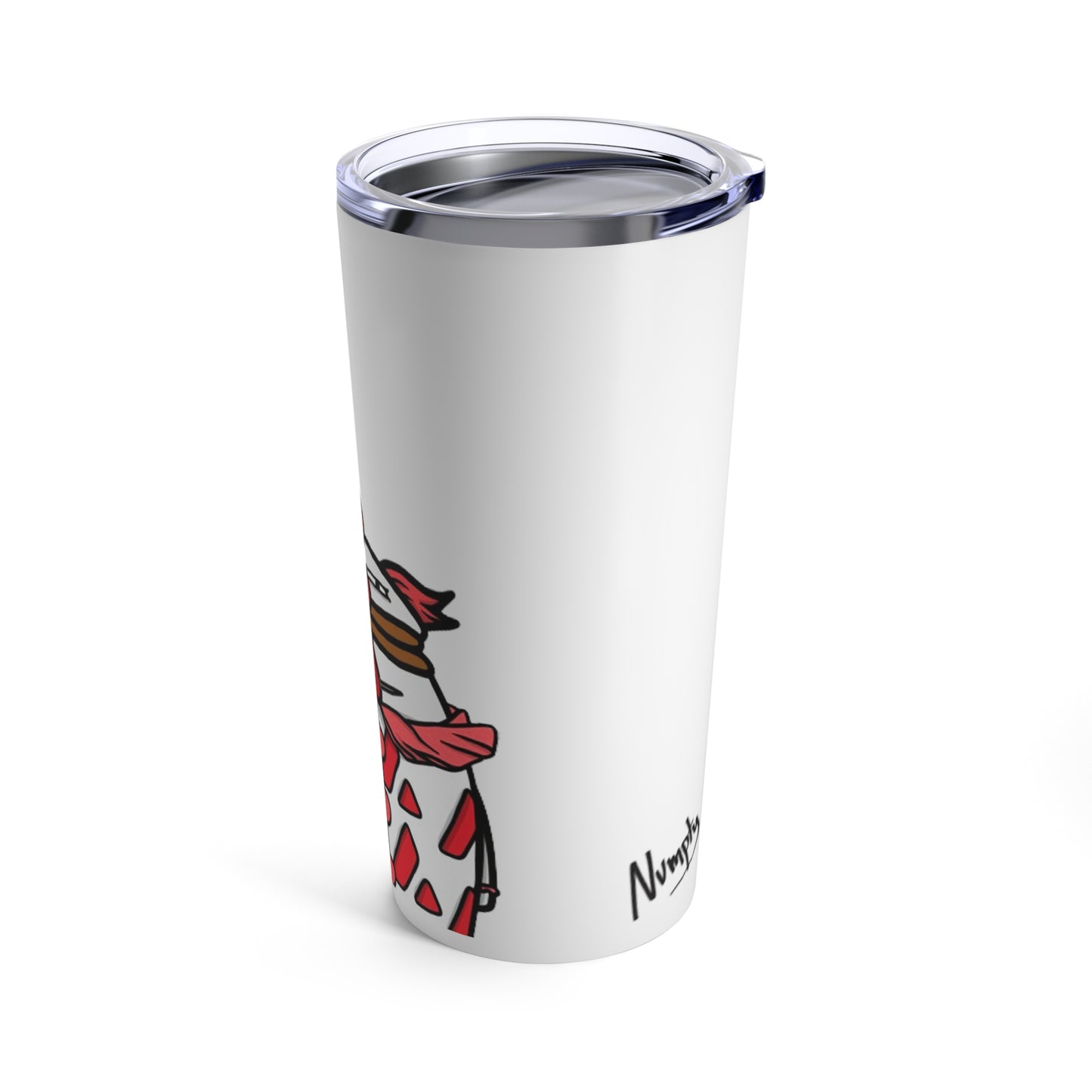 Pepe Portraits Tumbler 20oz COQ INU (0x420 Shop) on White Background #Clown by Numpty