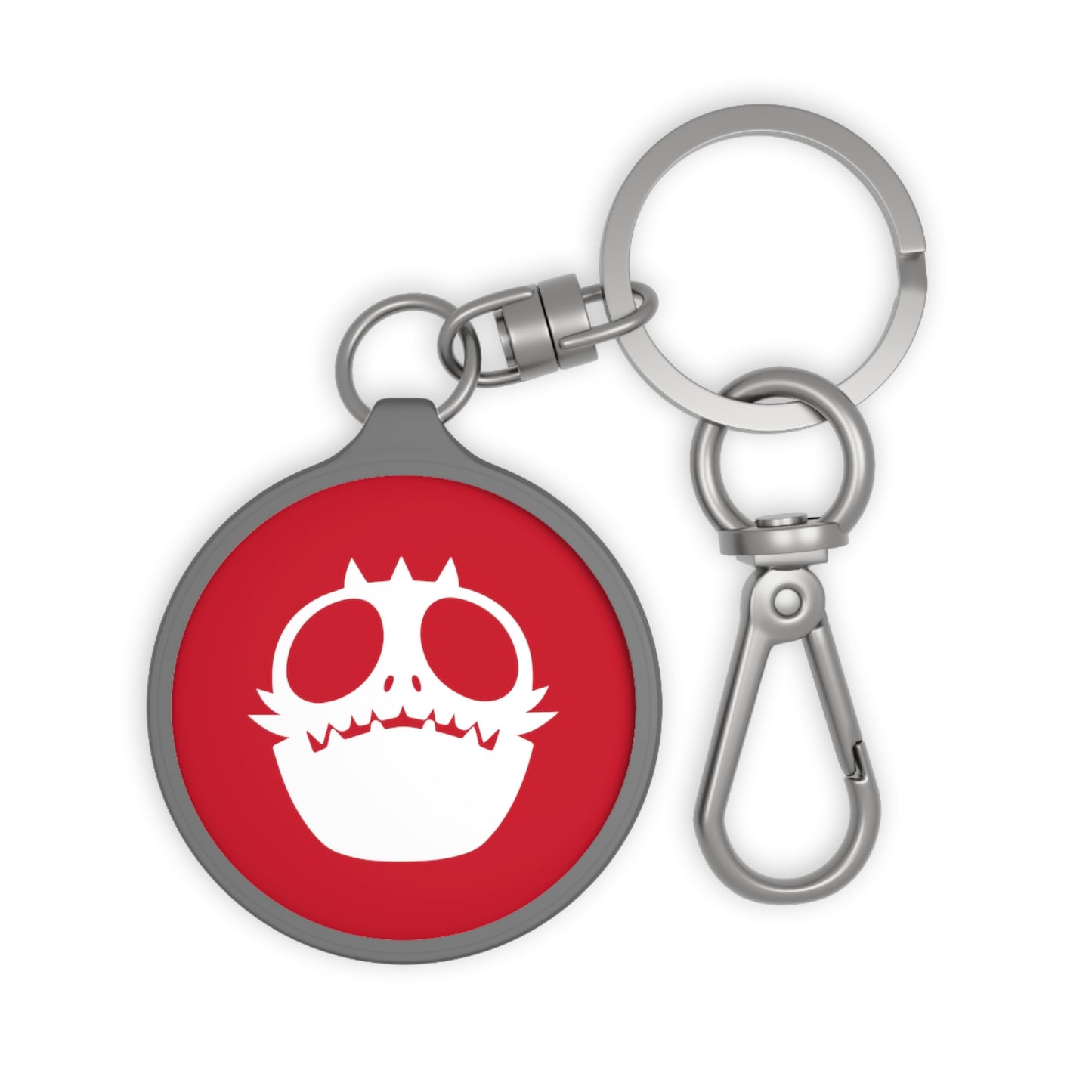 Keyring Tag Love Monster White Emblem