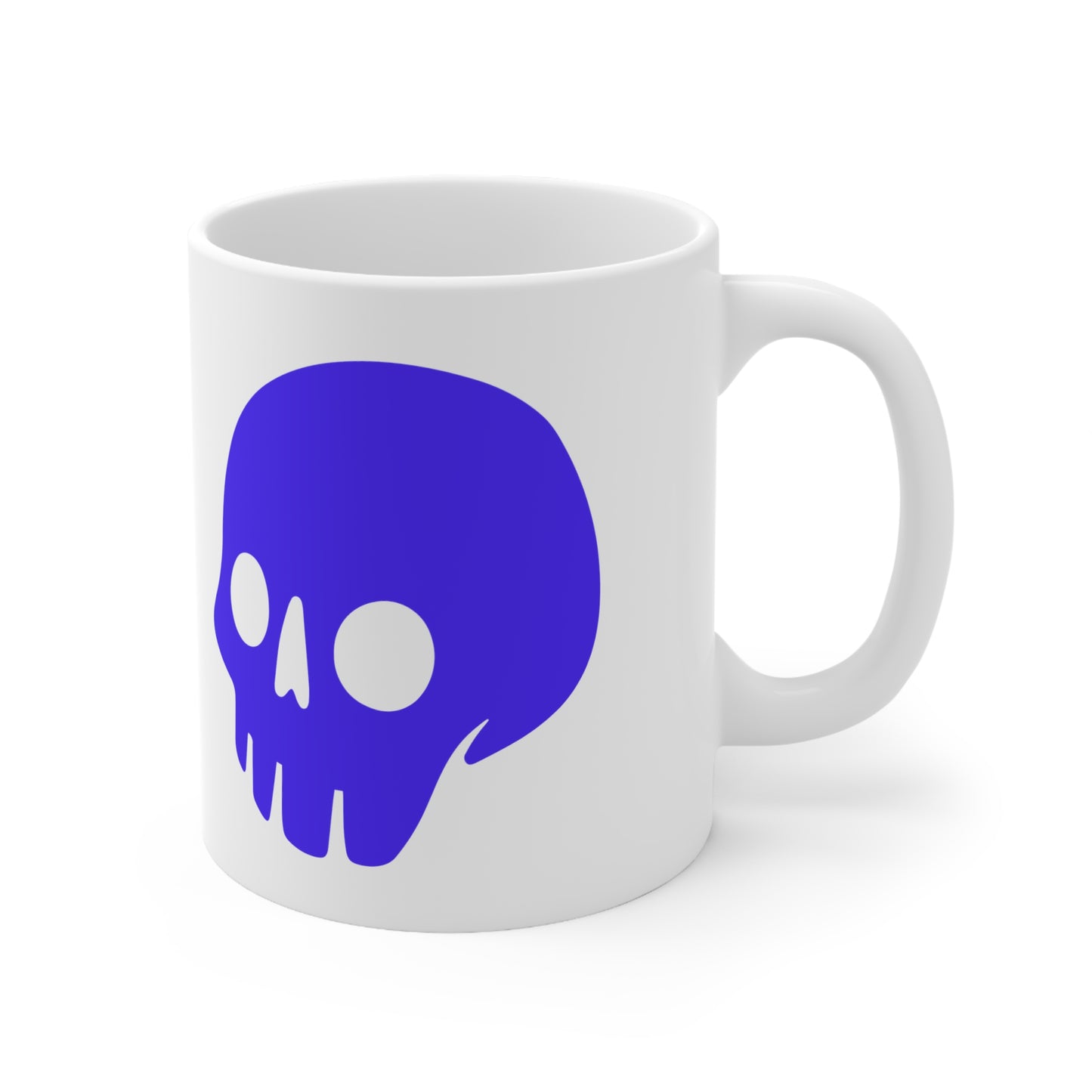 Madskullz Purple Skull Logo Ceramic Mug 11oz