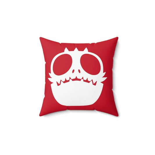 Spun Polyester Square Pillow Love Monster