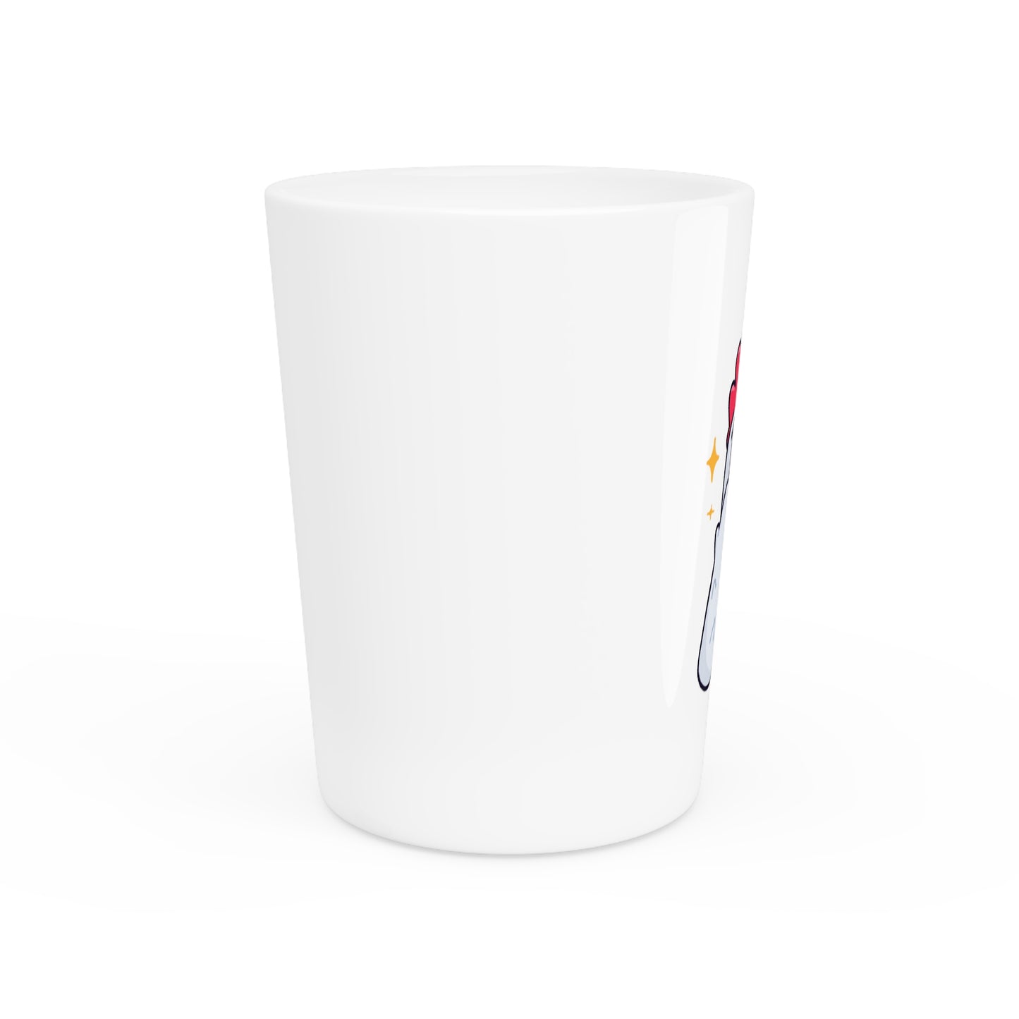 Shot Glass on White (0x420 COQ INU Store) #Feels Good By Gravy