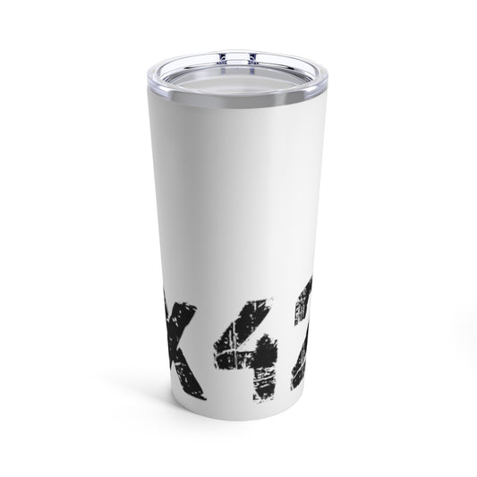 Tumbler 20oz 0x420 COQ INU Black Text by Nifty