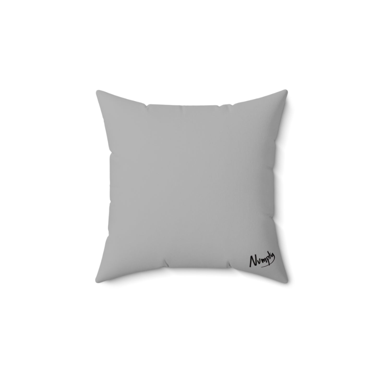 Light Grey Spun Polyester Square Pillow Pepe Portraits signature by Numpty (COQ INU 0x420) #14 by Numpty