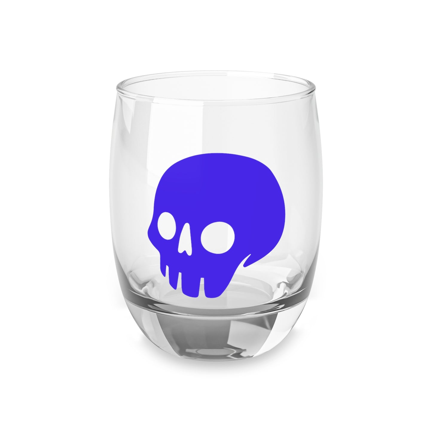 Purple MadSkulls Skull logo Whiskey Glass (0x420 INU Shop)