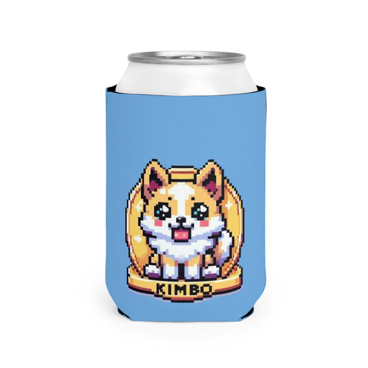 KIMBO Light Blue Can Cooler Sleeve COQ INU 0x420 #KIMBO Gold By Nifty