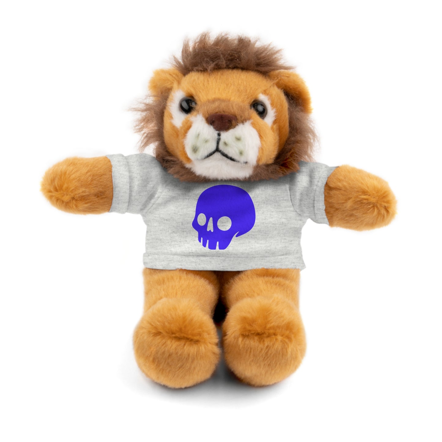 Stuffed Animals with Tee Mad Skullz Purple Skullz Head Logo