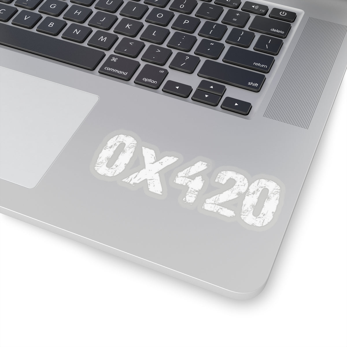 COQ INU 0x420 White Sticker by Nifty