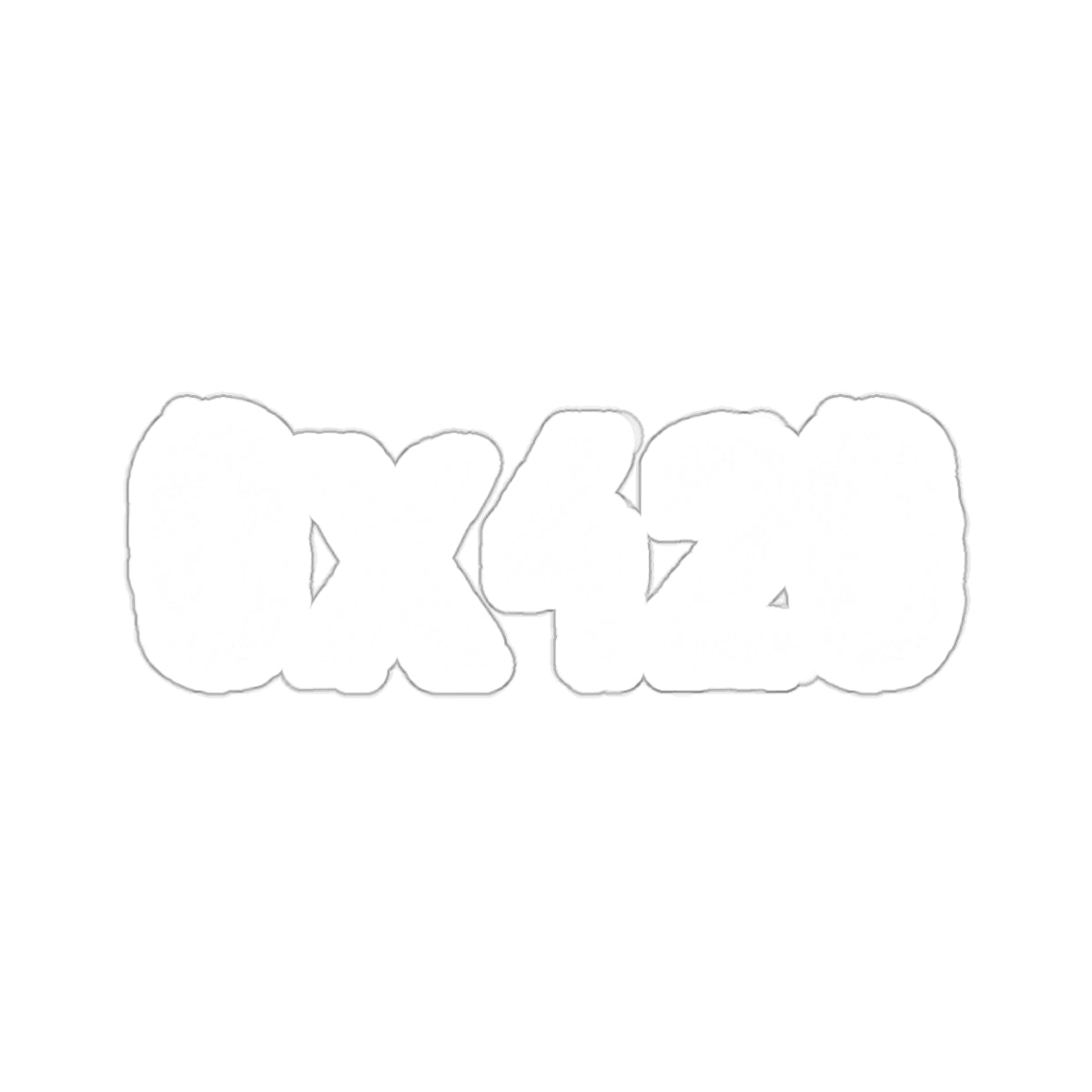 COQ INU 0x420 White Sticker by Nifty