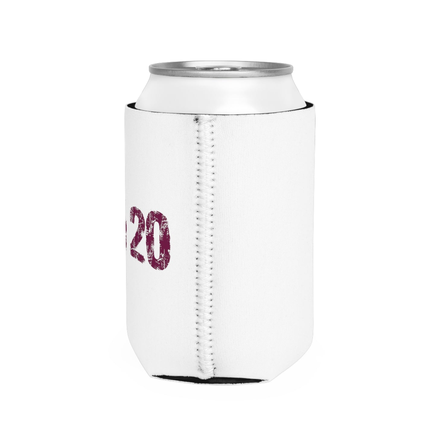 Can Cooler Sleeve Fan Art COQ INU Purple Text by Nifty