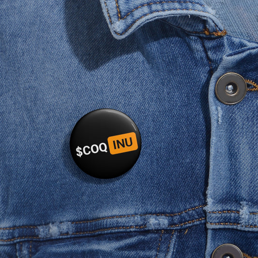 COQ INU Pin Buttons By Nifty #COQ INU H Pin