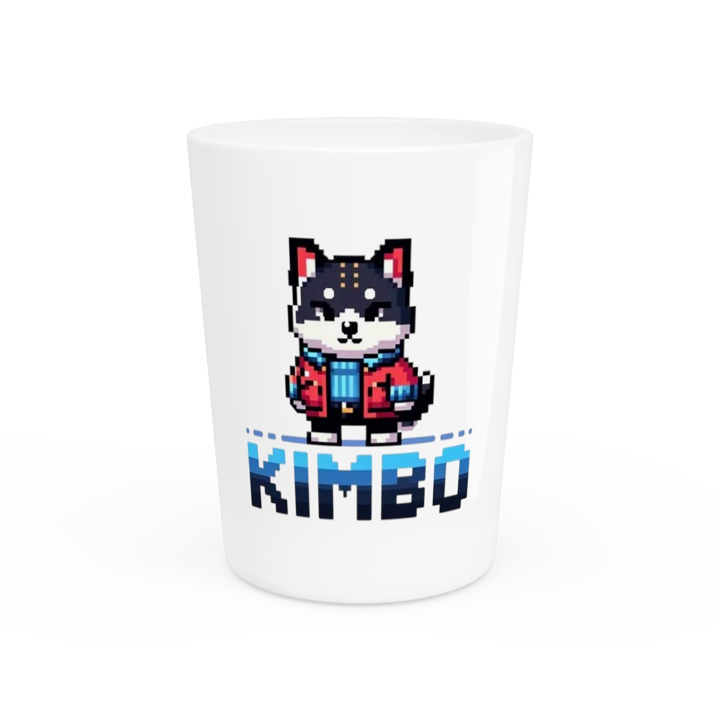 KIMBO Glass on White (0x420 COQ INU Store) #KIMBO Blue By Nifty