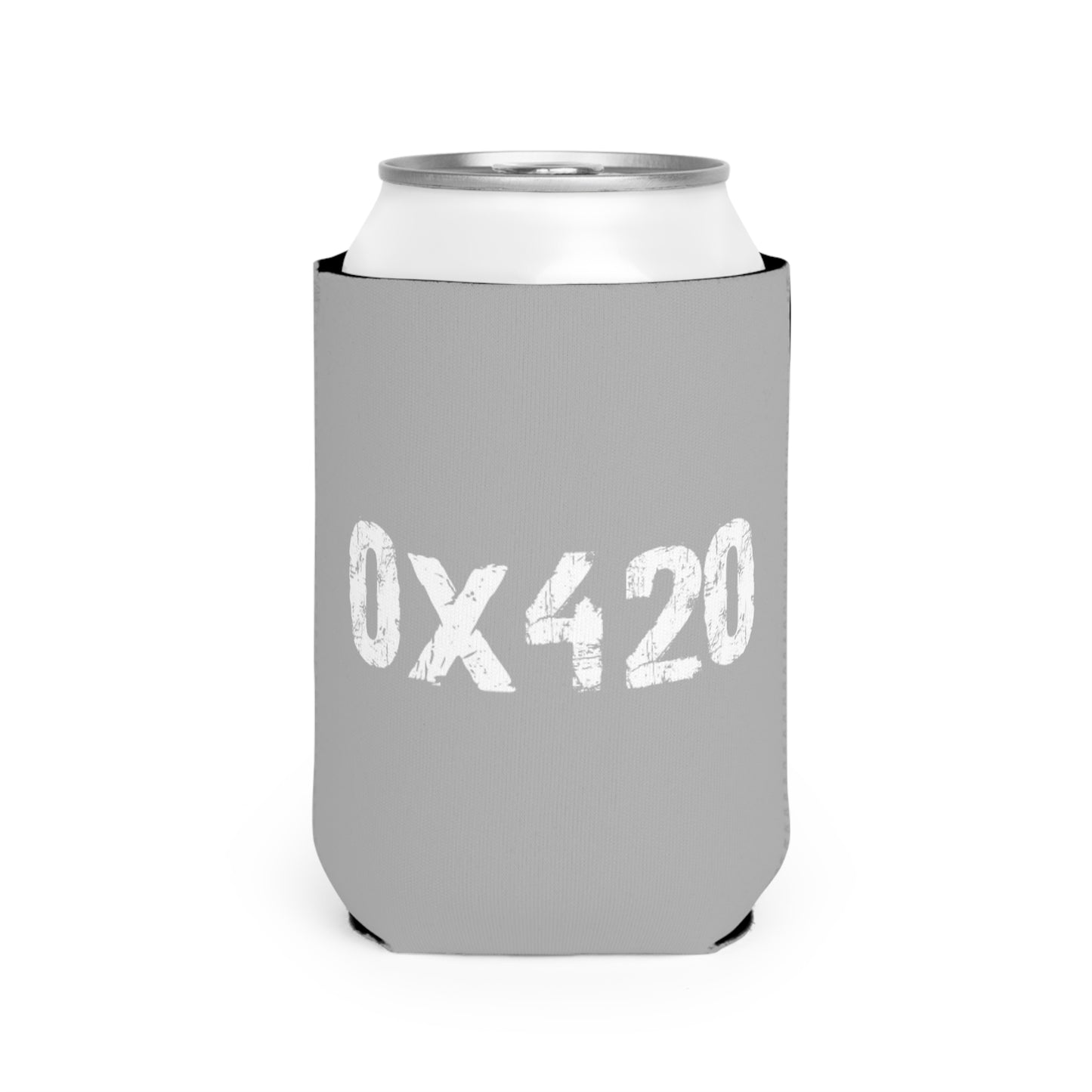 Can Cooler Sleeve Fan Art COQ INU White Text by Nifty