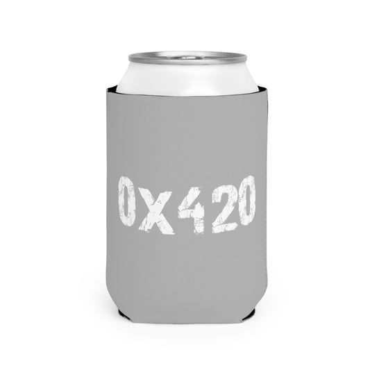 Can Cooler Sleeve Fan Art COQ INU White Text by Nifty