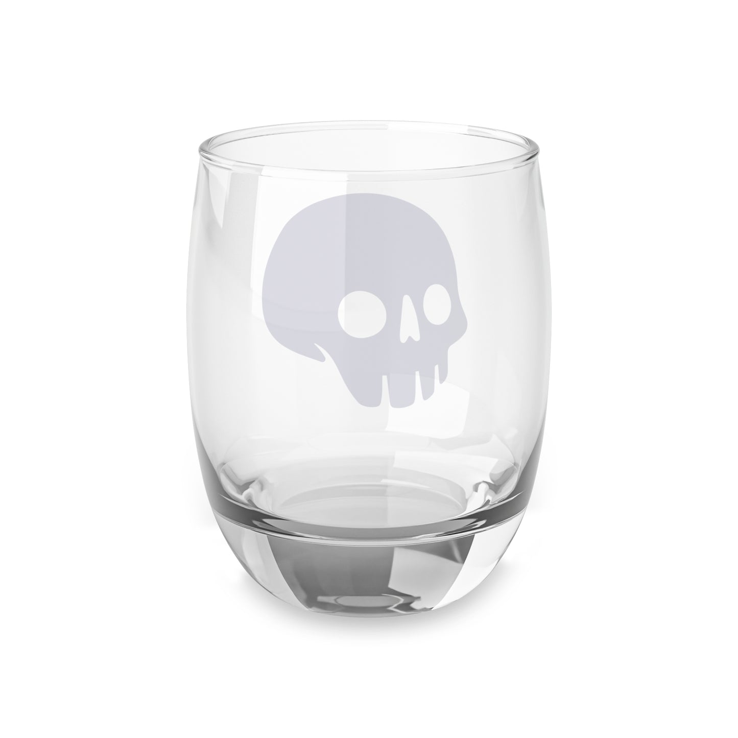 Purple MadSkulls Skull logo Whiskey Glass (0x420 INU Shop)