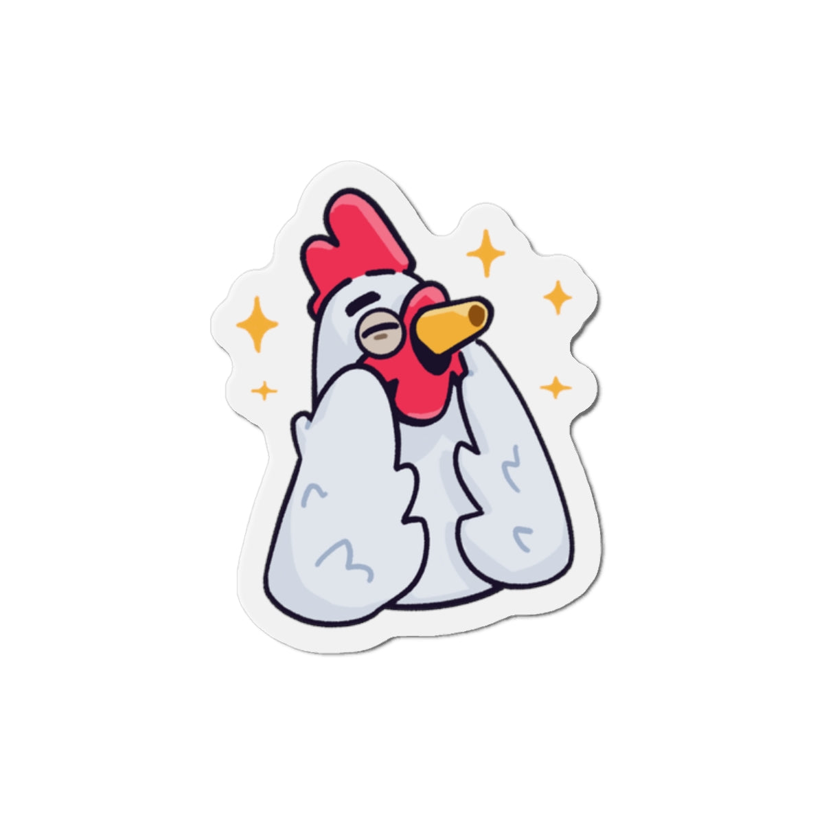 COQ HEAD Feels Good By Gravy Magnet, Funny Chicken (Chikn)