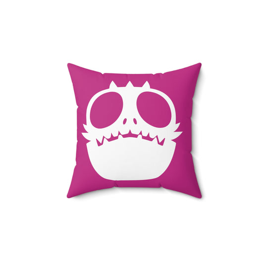 Spun Polyester Square Pillow Love Monster