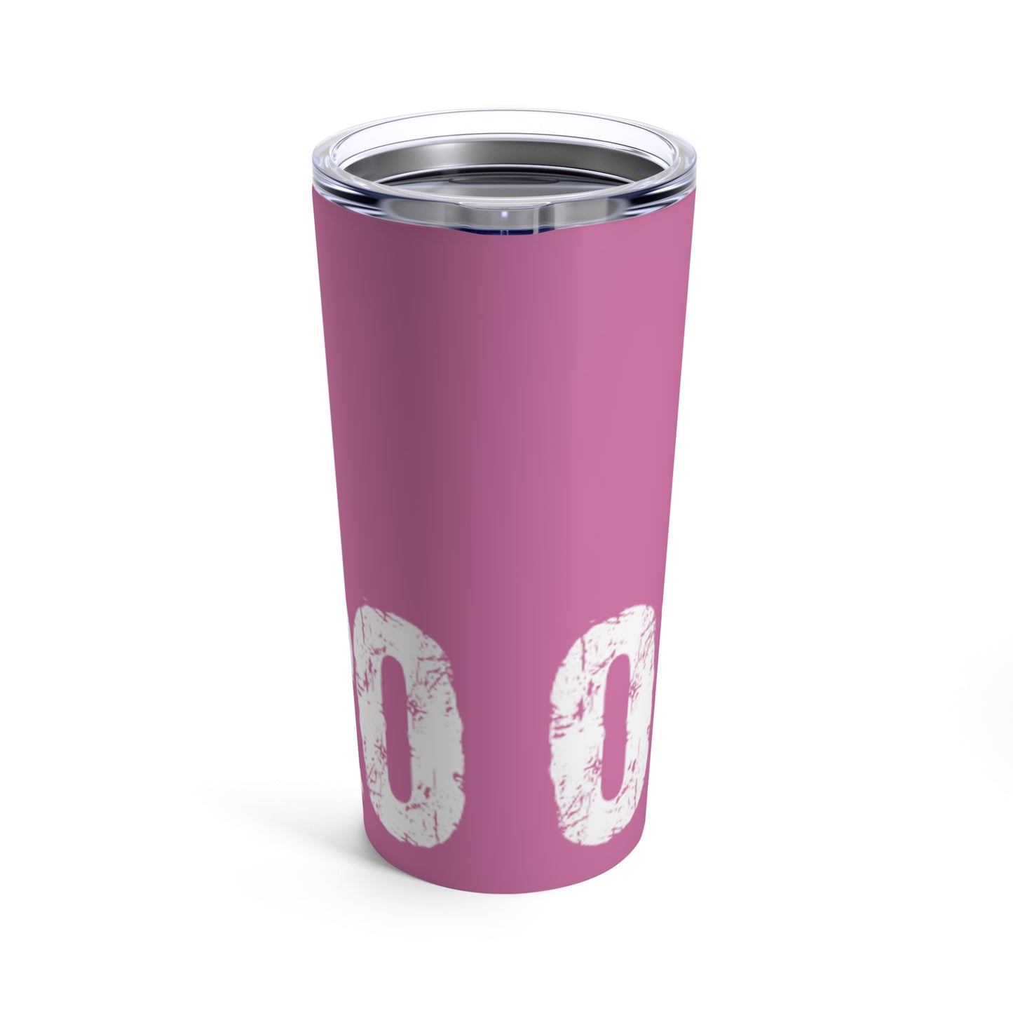 Tumbler 20oz 0x420 COQ INU White Text over Pink by Nifty