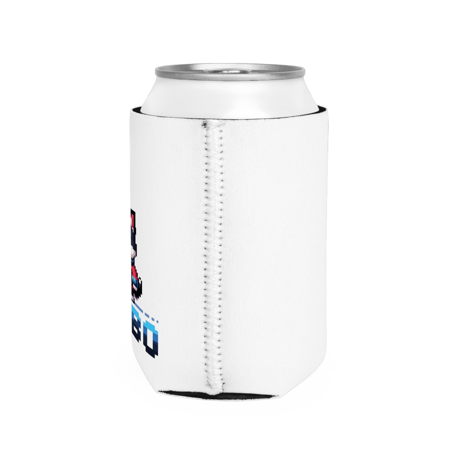 KIMBO White Can Cooler Sleeve COQ INU 0x420 #KIMBO Blue By Nifty