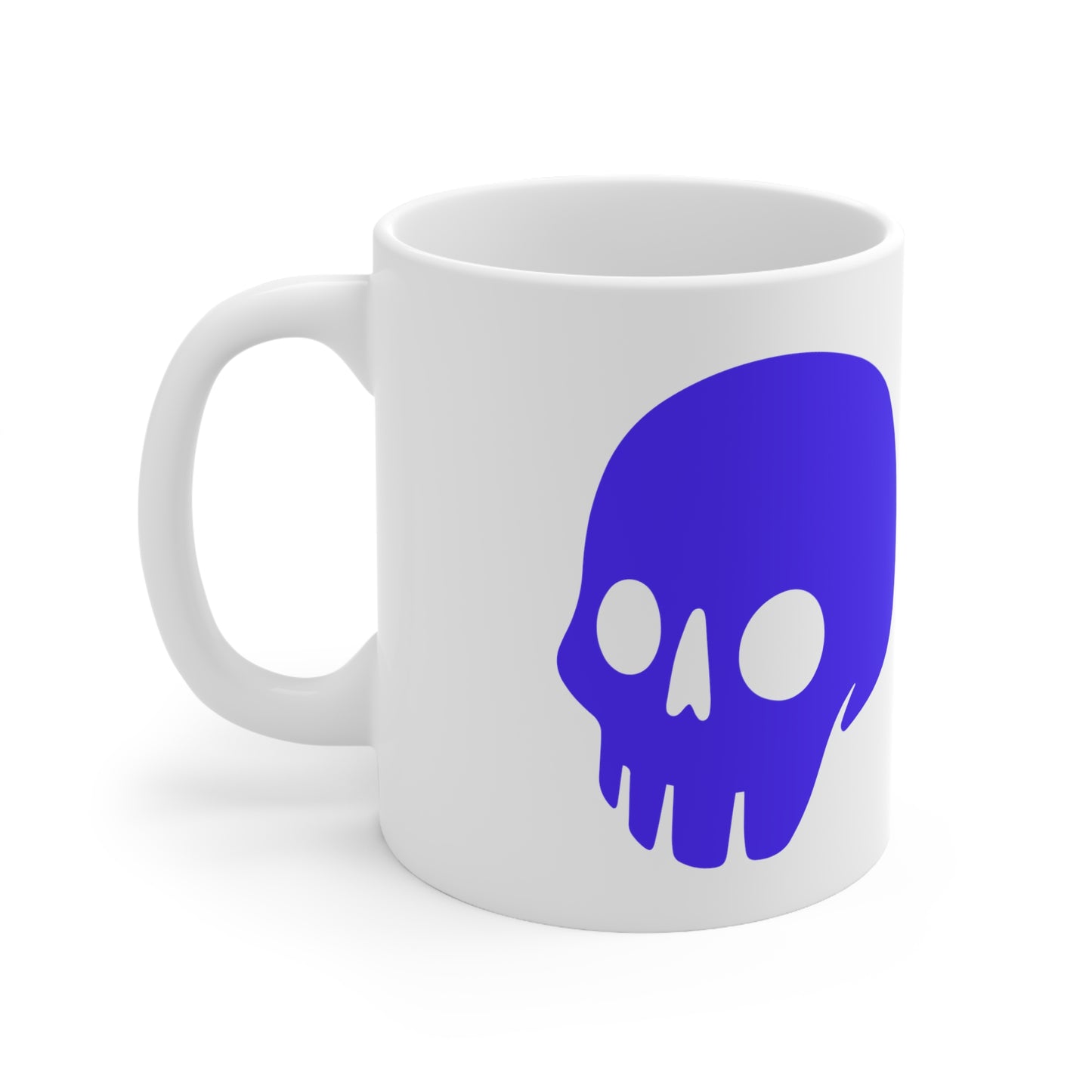 Madskullz Purple Skull Logo Ceramic Mug 11oz