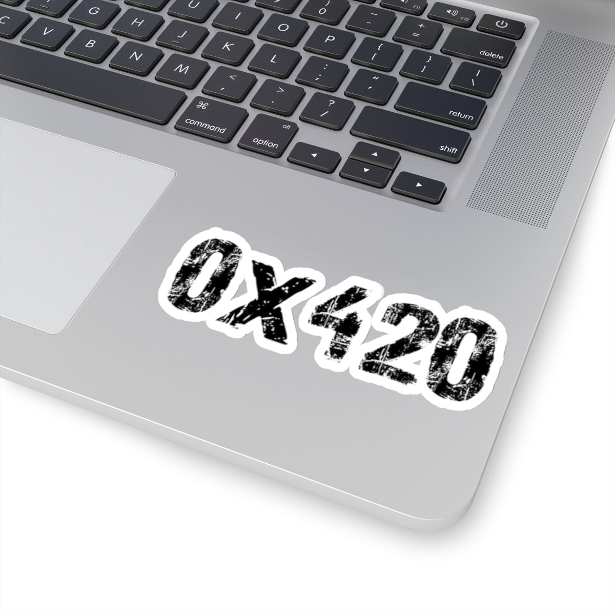 COQ INU 0x420 Black Sticker by Nifty