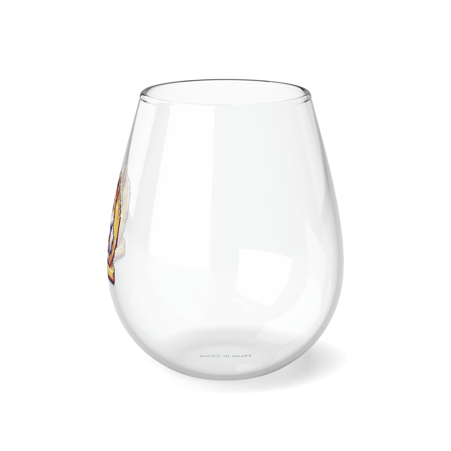 KIMBO, Stemless Wine Glass, 11.75oz  #KIMBO Gold By Nifty