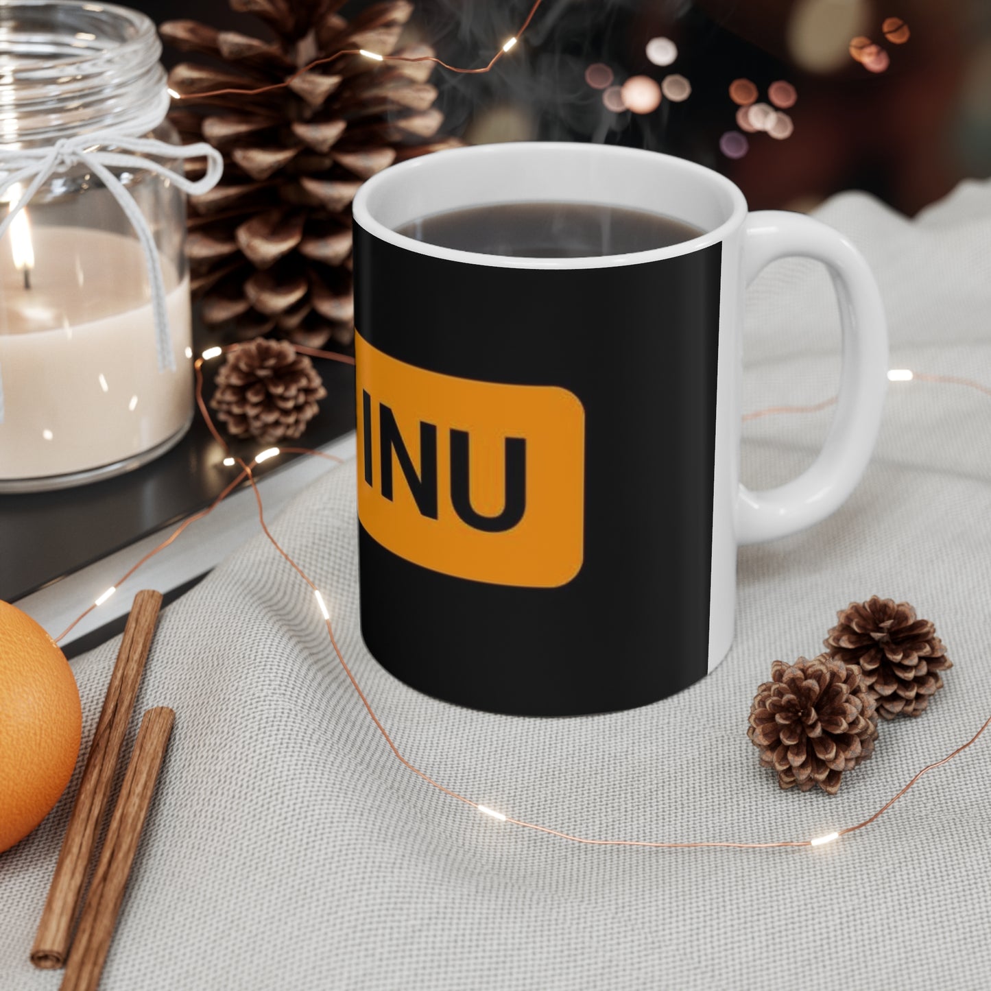 Fan art of COQ INU Branded Ceramic Mug 11oz by Nifty