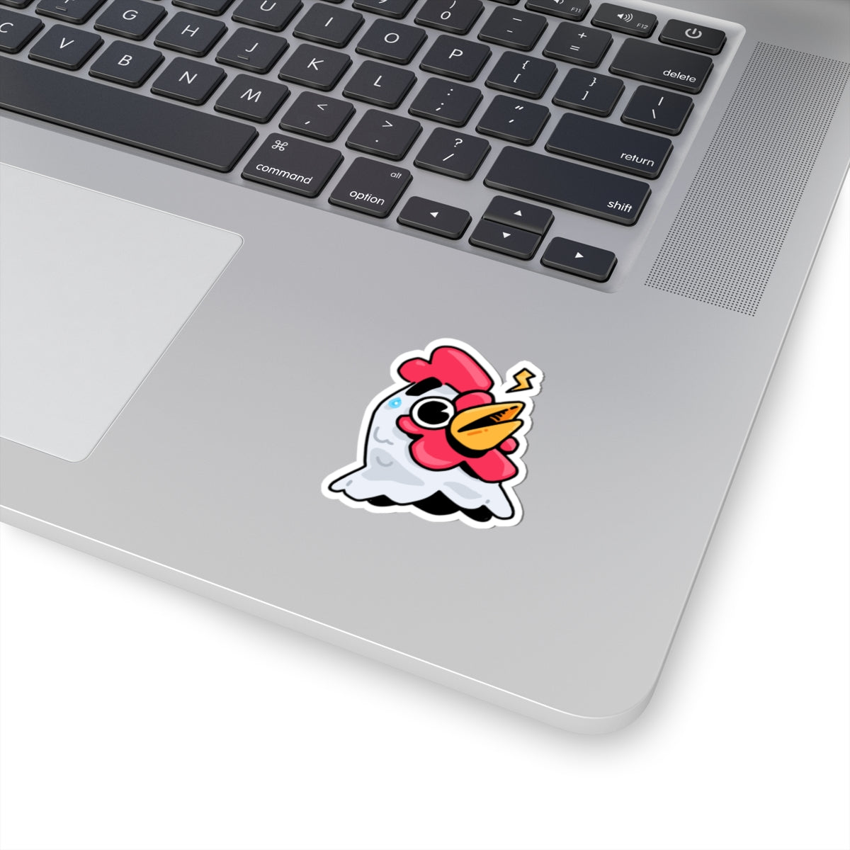 Gravy Fan Art COQ INU Box Head Sticker (0x420 INU Shop) White Background