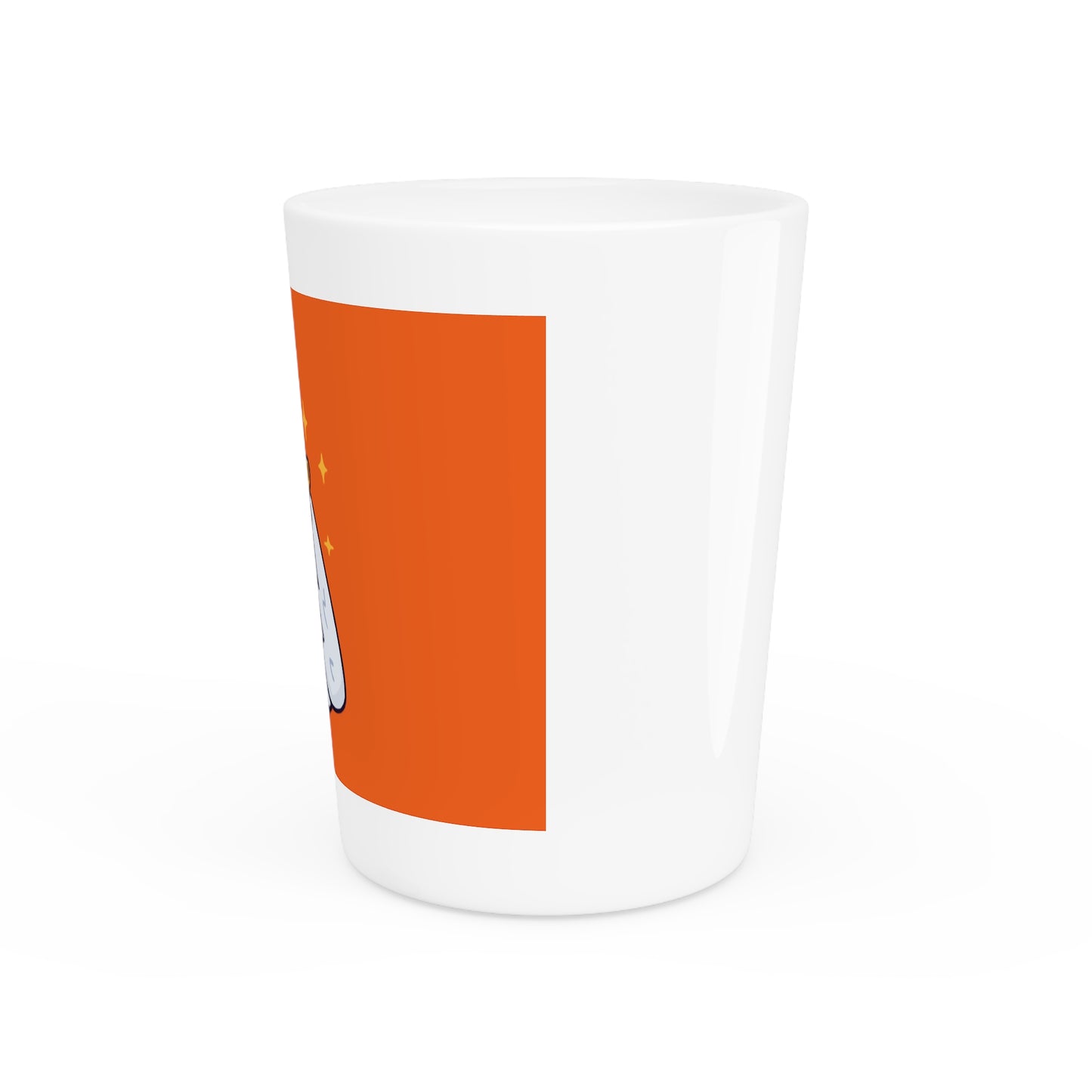 Shot Glass on Orange (0x420 COQ INU Store) #Feels Good By Gravy