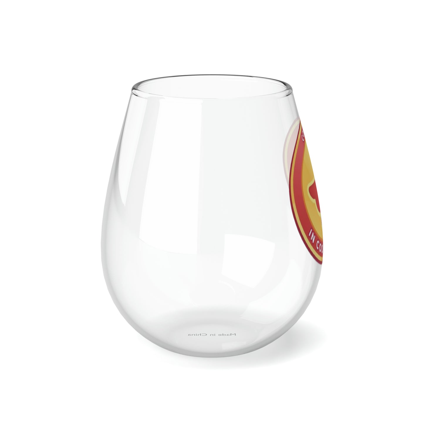 COQ INU Stemless Wine Glass, 11.75oz