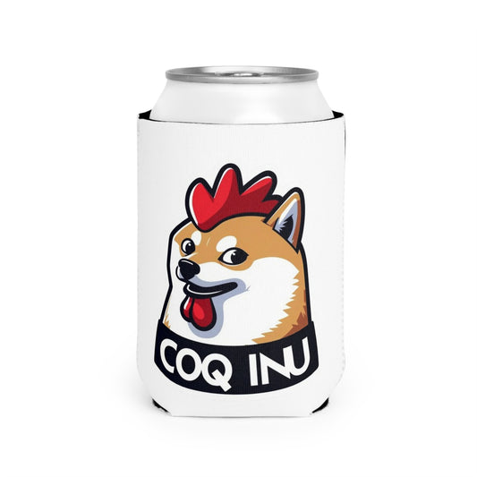 Can Cooler Sleeve Fan Art COQ INU by Nifty