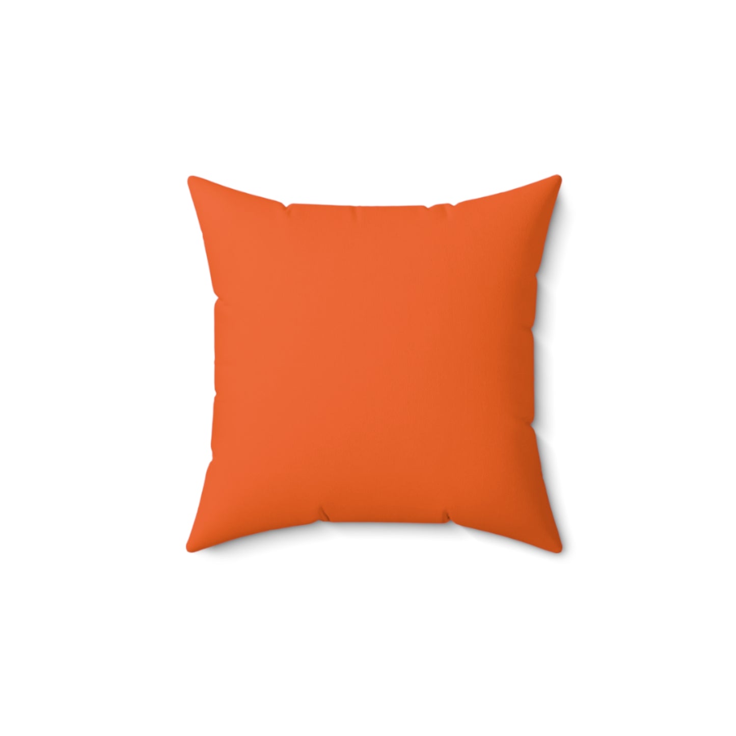 Orange Spun Polyester Square Pillow Pepe Portraits signature by Numpty (COQ INU 0x420) # 69 Accessory