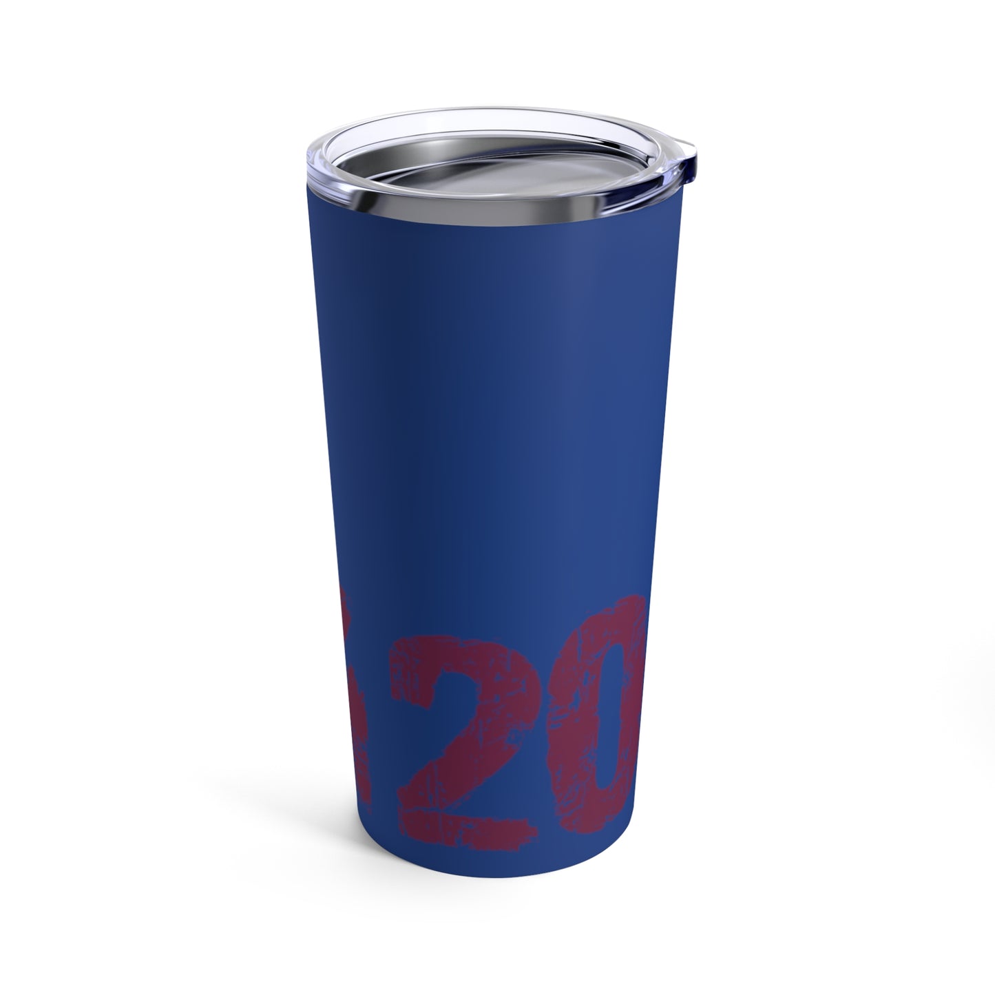 Tumbler 20oz 0x420 COQ INU Purple Text over Navy by Nifty