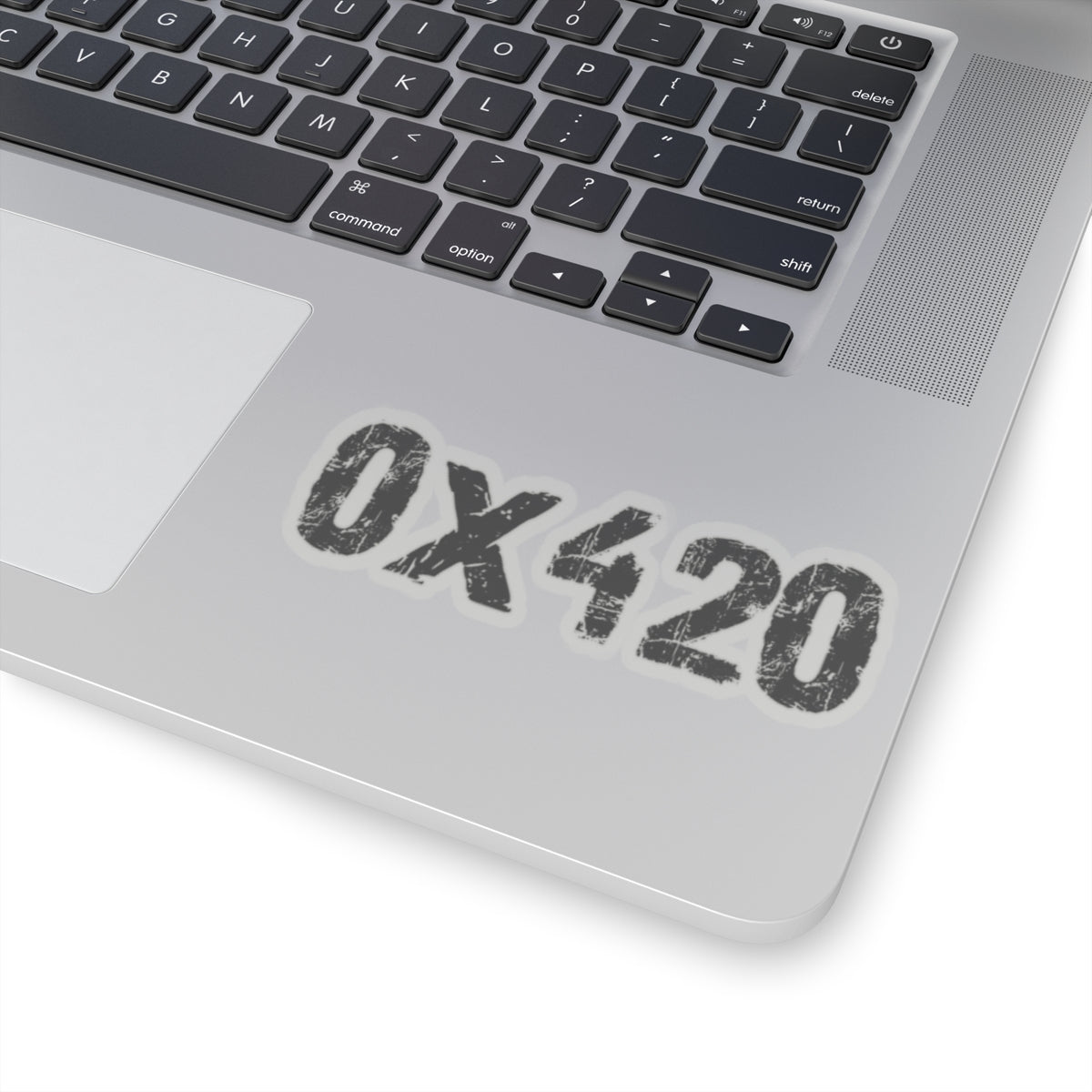 COQ INU 0x420 Black Sticker by Nifty