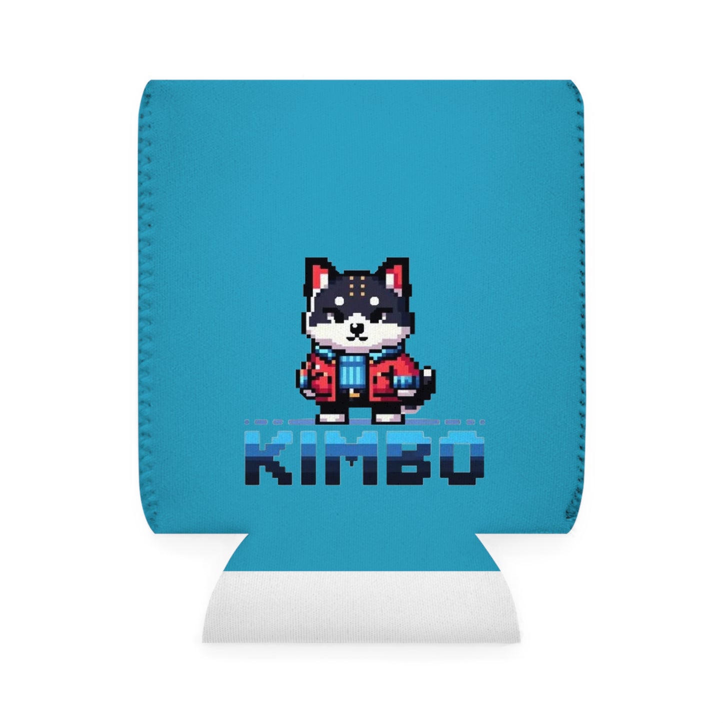 KIMBO Turquoise Can Cooler Sleeve COQ INU 0x420 #KIMBO Blue By Nifty